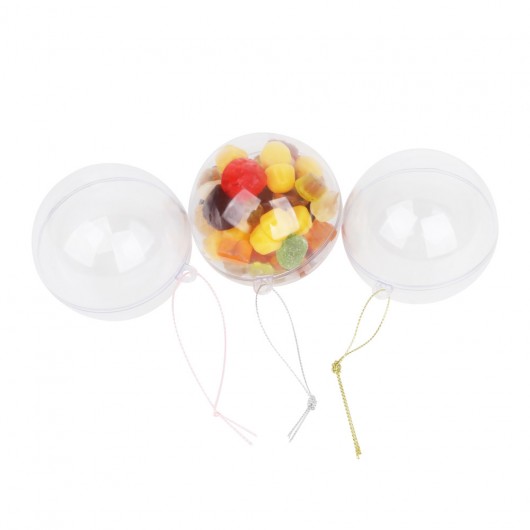 Clear Plastic Ornaments